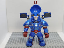 Load image into Gallery viewer, Iron Patriot Hulkbuster Custom Big Minifigure w/ James Rhodes
