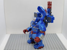 Load image into Gallery viewer, Iron Patriot Hulkbuster Custom Big Minifigure w/ James Rhodes
