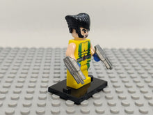 Load image into Gallery viewer, X-Man Wolverine Custom Minifigure
