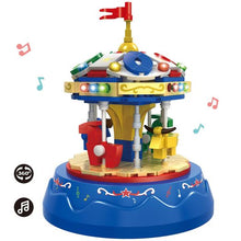 Load image into Gallery viewer, Carousel Theme Park Music Box Building Block Toy 170 PCS
