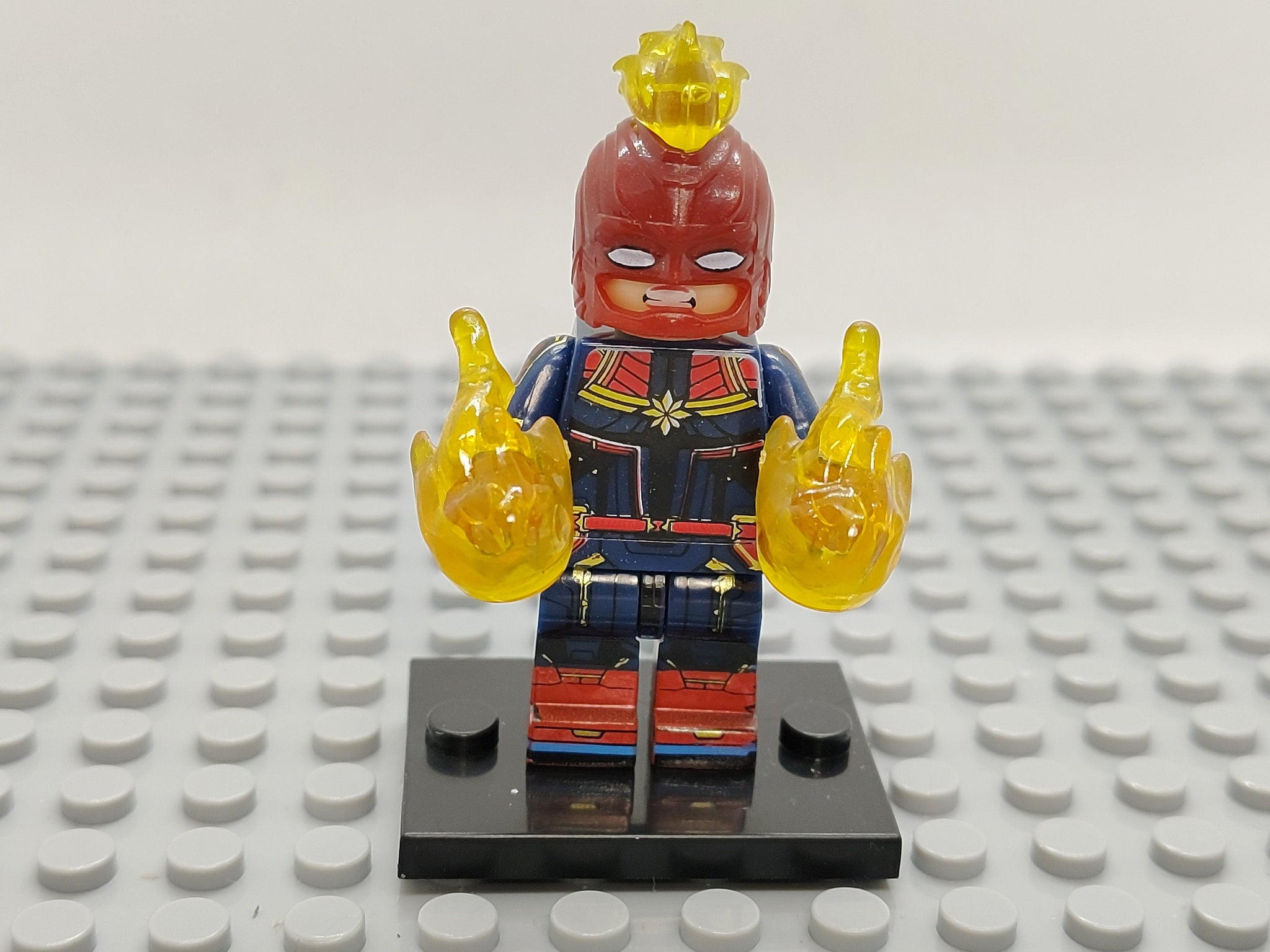 Avengers Custom MiniFigure Set of 8 Captain America Thor Captain Marve –  FIGMINI